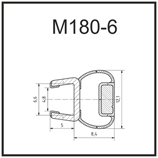 Уплотнитель M180-6