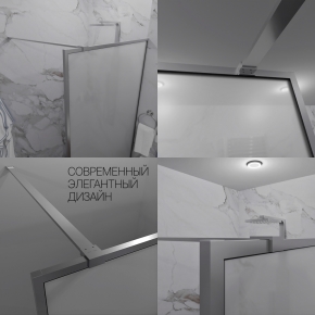Инфографика 5 SHOWER GLASS GK-24-10мм хром блестящий стекло матовое толщина 10_0